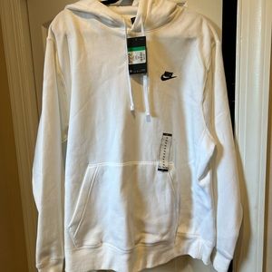 Nike White Mens Sweatshirt